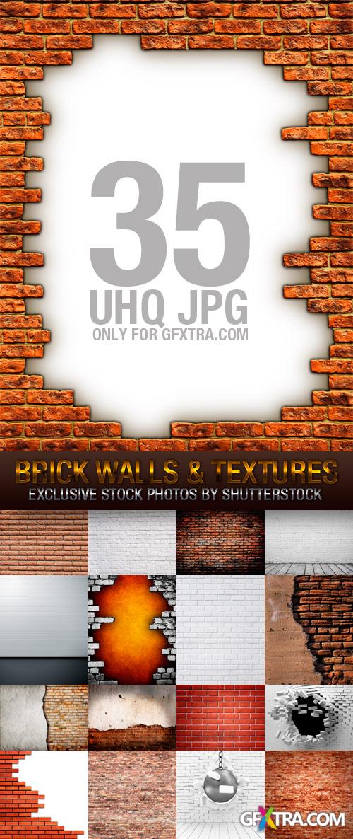 Brick Walls & Textures 35xJPG