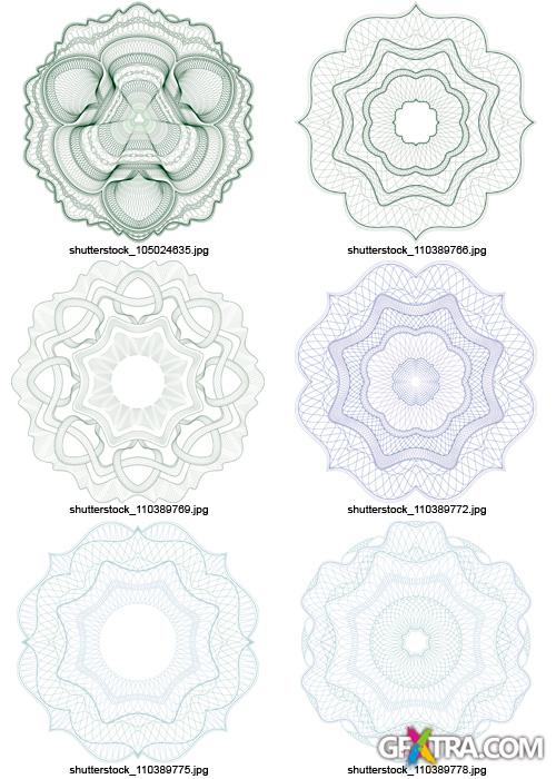Amazing SS - Guilloche Elements 3, 25xEPS