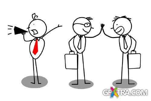 Success Organization Simple Toons 50xEPS