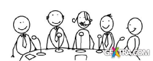 Success Organization Simple Toons 50xEPS