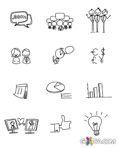 Success Organization Simple Toons 50xEPS