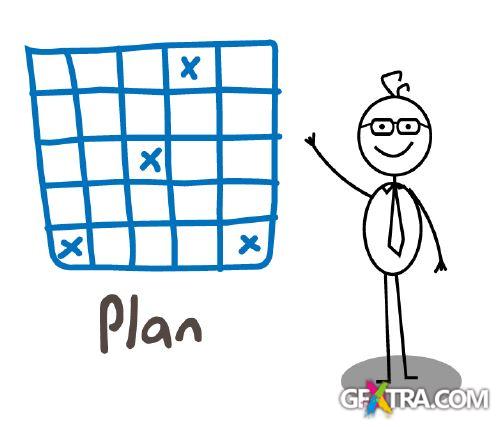 Success Organization Simple Toons 50xEPS