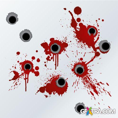 Blood Splatters 50xEPS