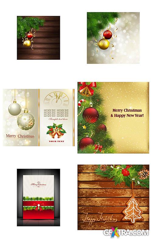 SS New Year &amp; Christmas 2013 #2 - 20 stock vector