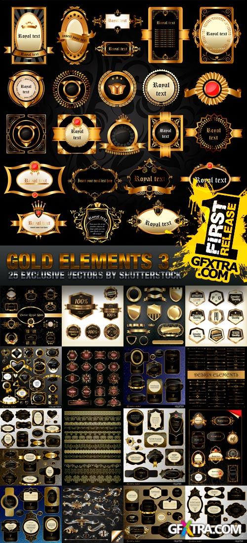 Gold Elements #3, 25xEPS