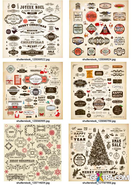 Amazing SS - Christmas Decorative Ornaments 2, 25xEPS