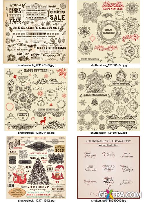 Amazing SS - Christmas Decorative Ornaments 2, 25xEPS