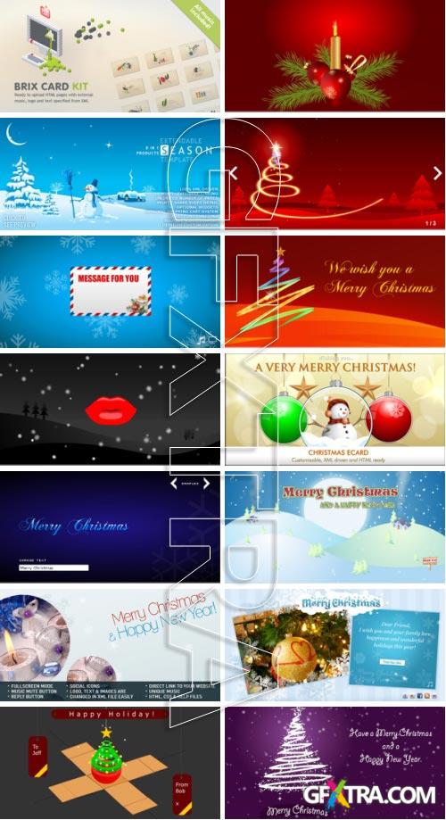 ActiveDen - 2013 Christmas Bundle, 91 Flash Templates!