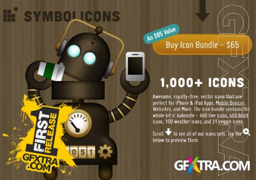 SymbolIcons - Super Megaicons 1000+ Icons