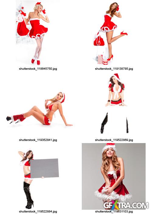 Amazing SS - Beautiful Santa Girls 3, 25xJPGs