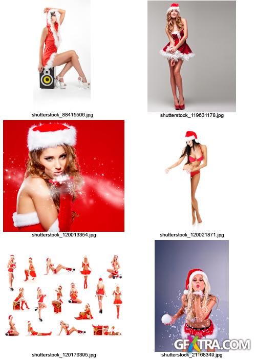 Amazing SS - Beautiful Santa Girls 3, 25xJPGs