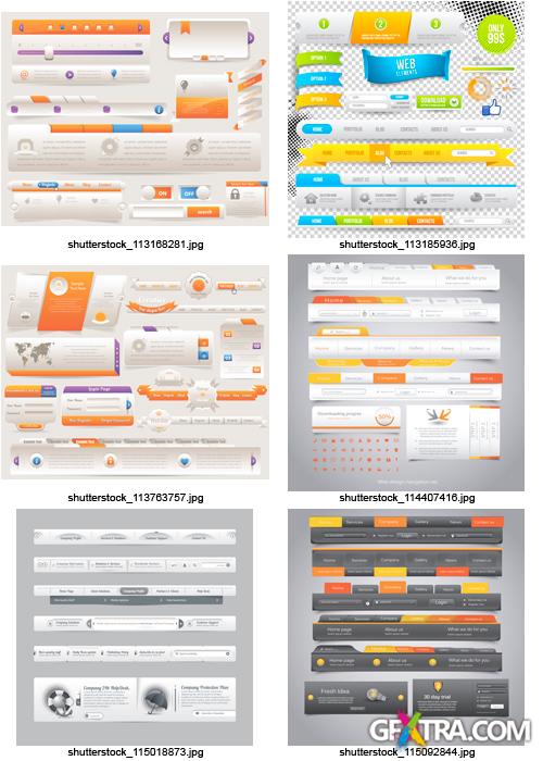 Amazing SS - Website Elements 3, 25xEPS