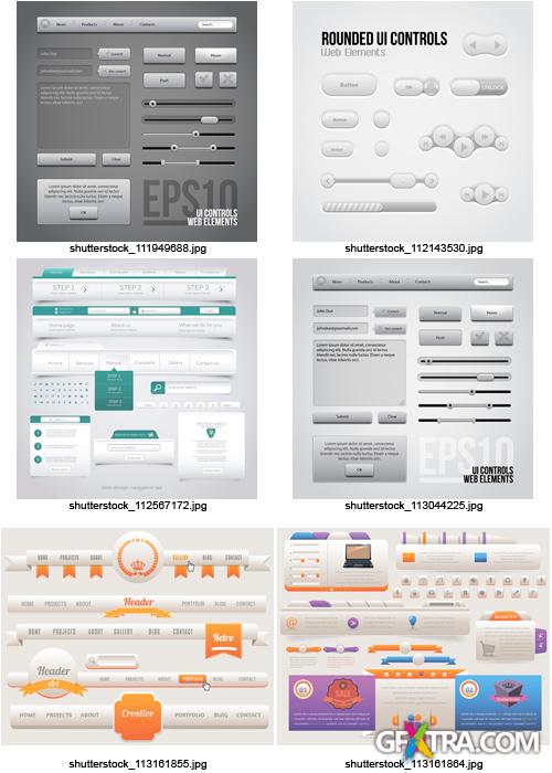 Amazing SS - Website Elements 3, 25xEPS