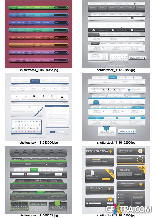 Amazing SS - Website Elements 3, 25xEPS