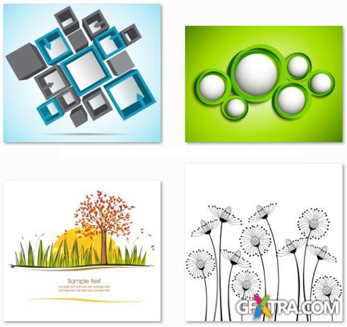 Vector Backgrounds Collection #7 - 25 EPS Vector Stock Vector Backgrounds Collection #7 - 25 EPS Vector Stock