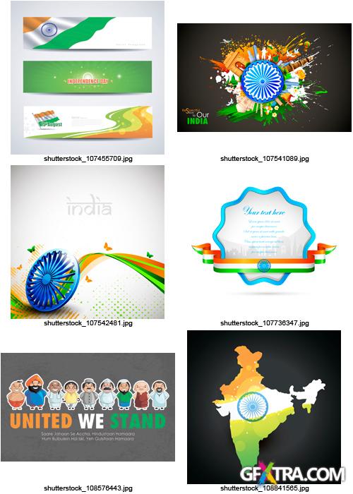Amazing SS - Indian Republic Day, 25xEPS Amazing SS - Indian Republic Day, 25xEPS