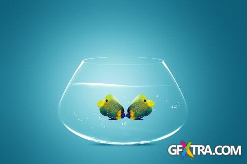 Angel Fish Conceptual Renders 50xJPG