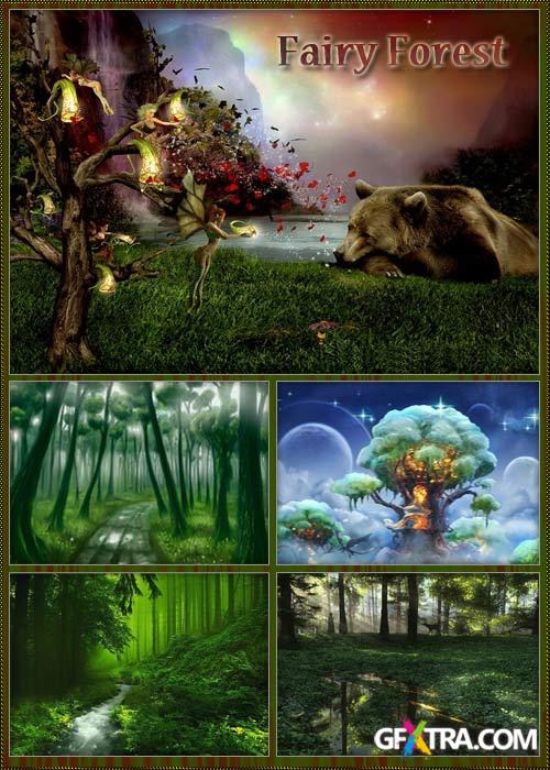 Backgrounds - Fairy Tale Forest
