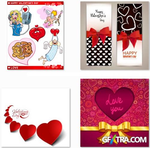 Valentine's Day #2 - 25 EPS Vector Stock