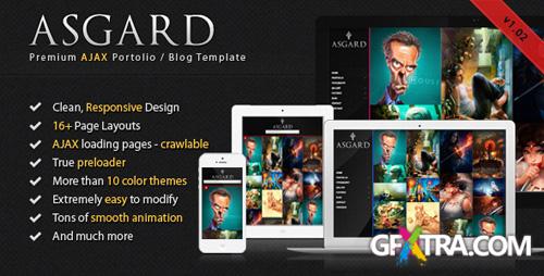 ThemeForest - Asgard - Animated AJAX Portfolio and Blog Template