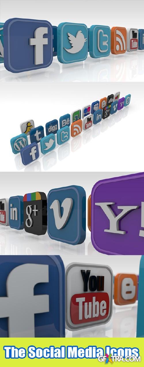 3docean - Social Network Icons 2247420