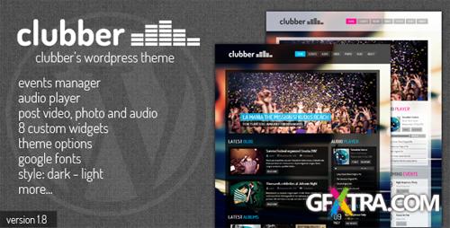 ThemeForest - Clubber v1.1 - Events & Music WordPress Theme