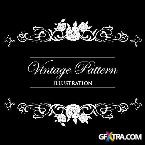 Vintage Patterns 25xEPS