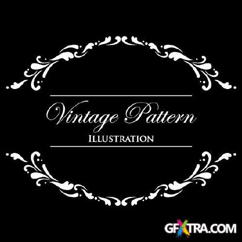 Vintage Patterns 25xEPS