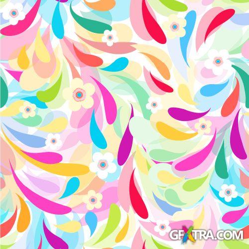 Seamless Retro Patterns 25xEPS