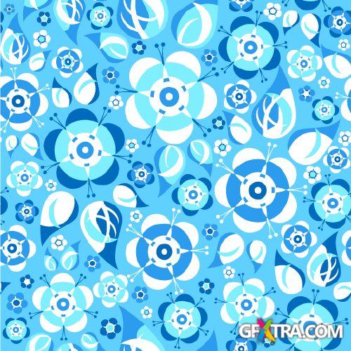 Seamless Retro Patterns 25xEPS