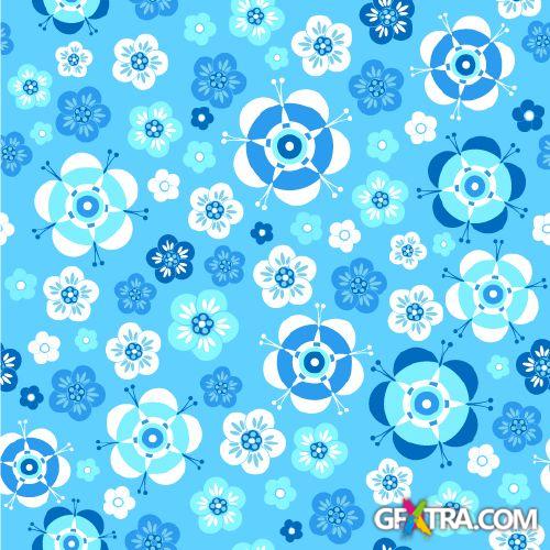 Seamless Retro Patterns 25xEPS