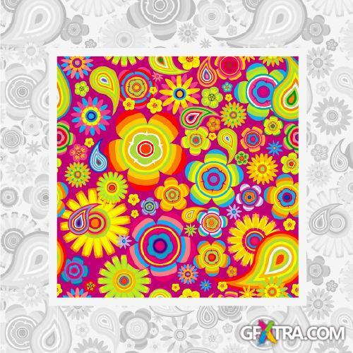 Seamless Retro Patterns 25xEPS