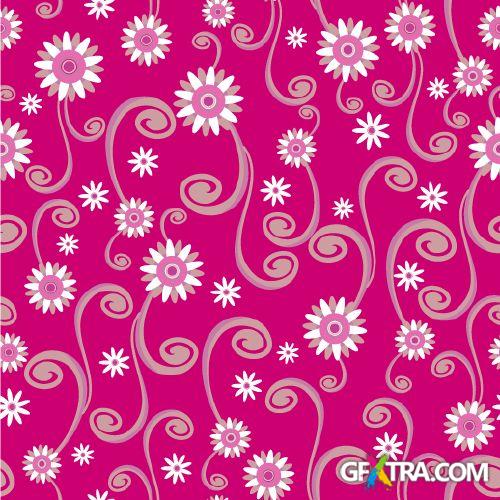 Seamless Retro Patterns 25xEPS