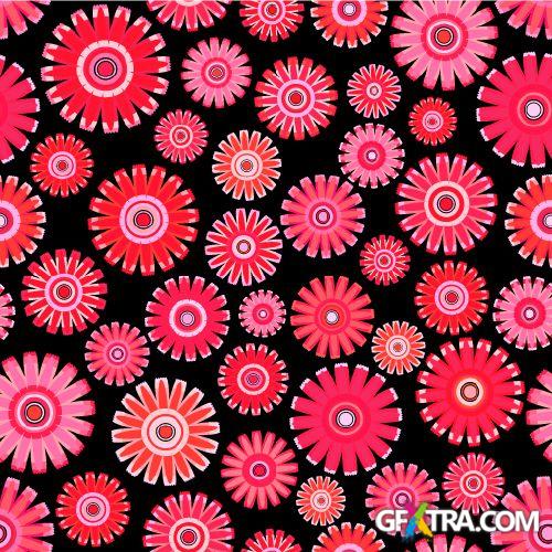 Seamless Retro Patterns 25xEPS