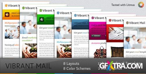 ThemeForest - Vibrant Mail - Colorful Email Template