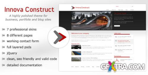 ThemeForest - Innova Construct - Business, Portfolio, Blog