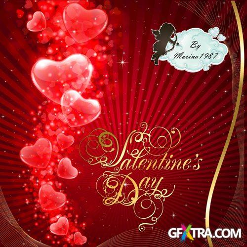Romantic PSD source - for Valentine's Day
