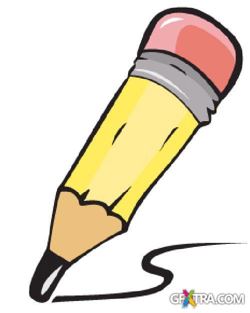 Pencil Conceptual Illustrations 25xEPS