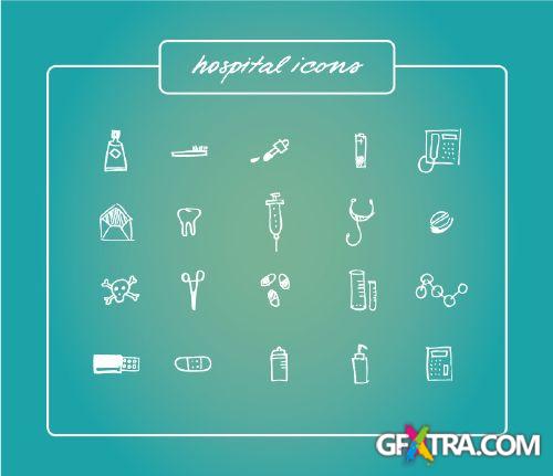 Medical Icons 25xEPS