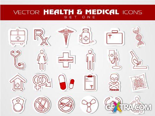 Medical Icons 25xEPS