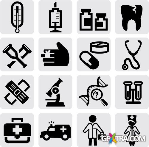 Medical Icons 25xEPS