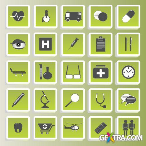 Medical Icons 25xEPS