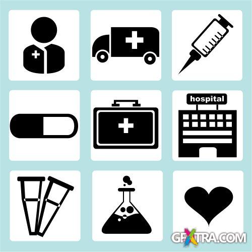 Medical Icons 25xEPS