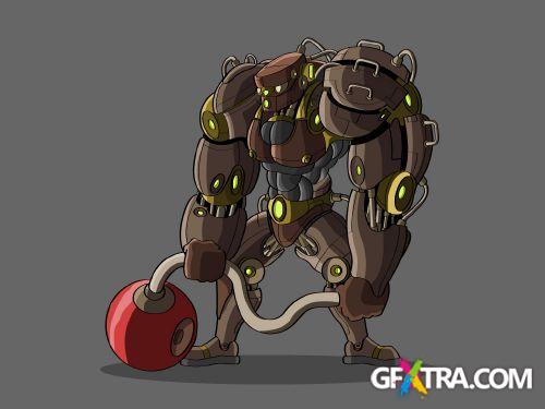 Monster Cartoons 25xEPS