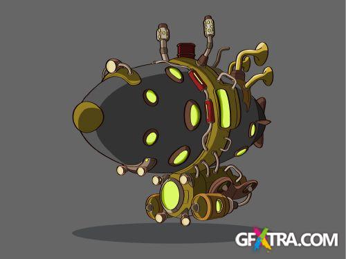 Monster Cartoons 25xEPS