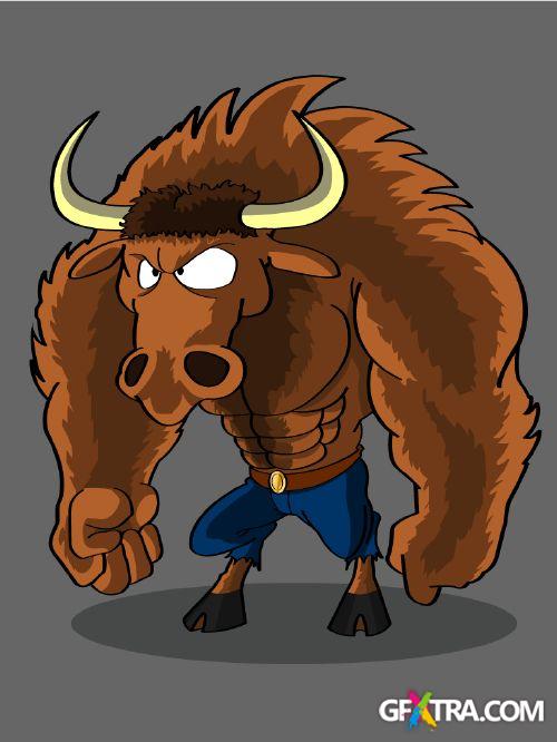 Monster Cartoons 25xEPS