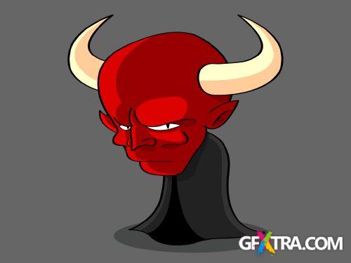 Monster Cartoons 25xEPS