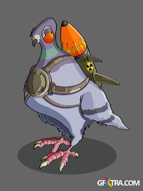 Monster Cartoons 25xEPS