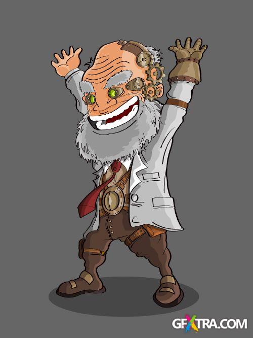 Monster Cartoons 25xEPS