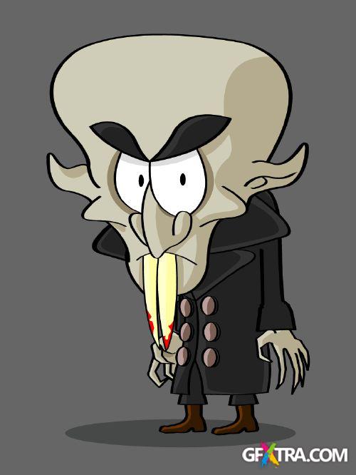 Monster Cartoons 25xEPS